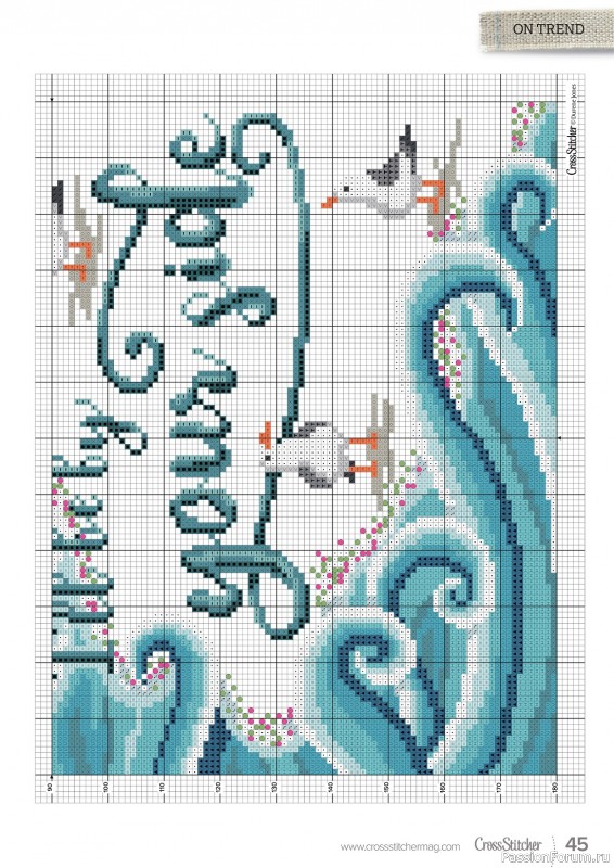 Коллекция вышивки в журнале «CrossStitcher №394 2023»