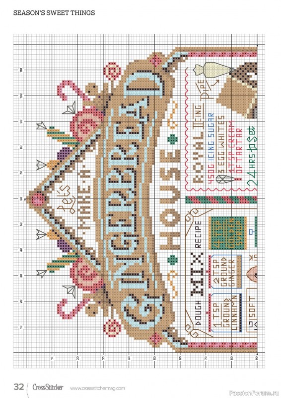 Коллекция вышивки в журнале «CrossStitcher №399 2023»