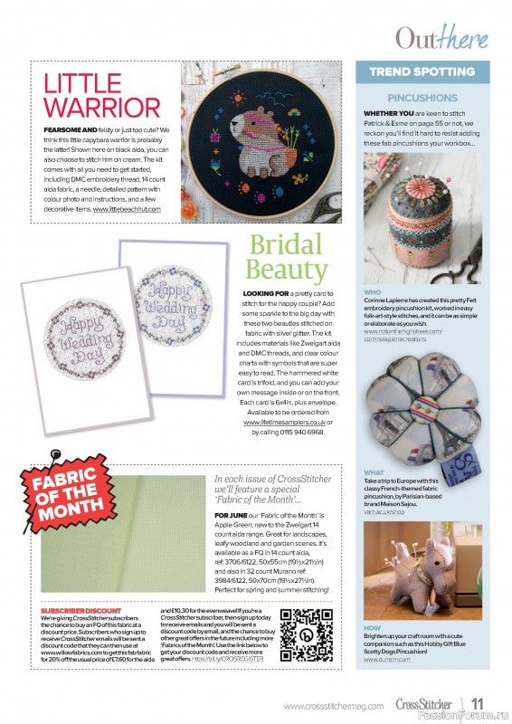 Коллекция вышивки в журнале «CrossStitcher №409 2024»