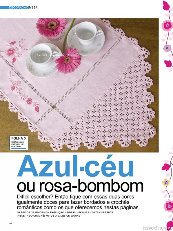 Коллекция вышивки в журнале «Ponto Cruz №3 2023»