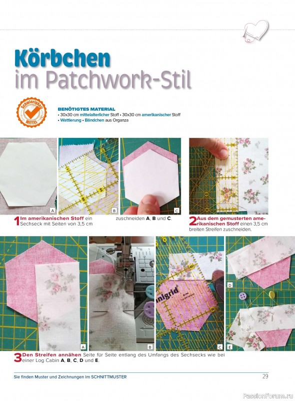 Коллекция проектов для рукодельниц в журнале «I Love Nahen - Februar/Marz 2026»