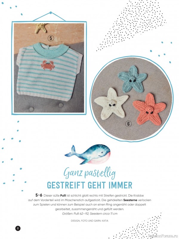 Вязаные модели для детей в журнале &laquo;Baby Maschenmode №70 2026&raquo;