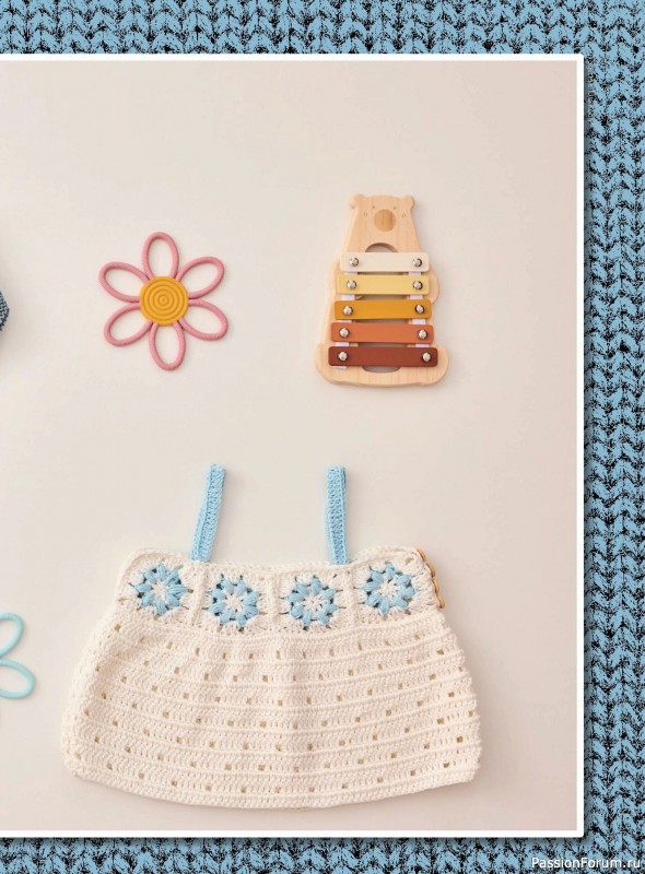 Вязаные модели для детей в журнале &laquo;Piu Maglia Bebe №5 2026&raquo;
