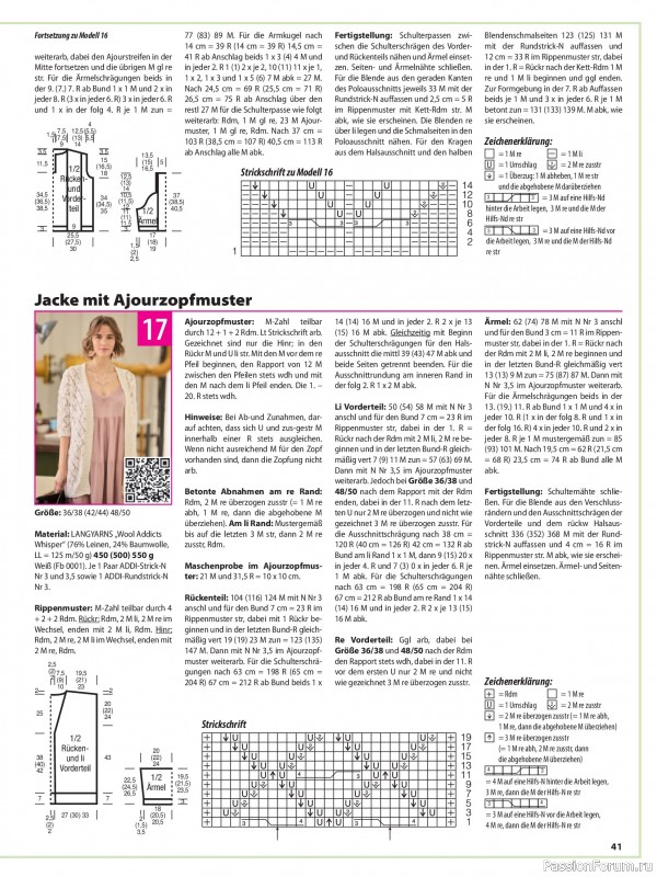 Вязаные модели в журнале &laquo;Sabrina №8 2026 German&raquo;
