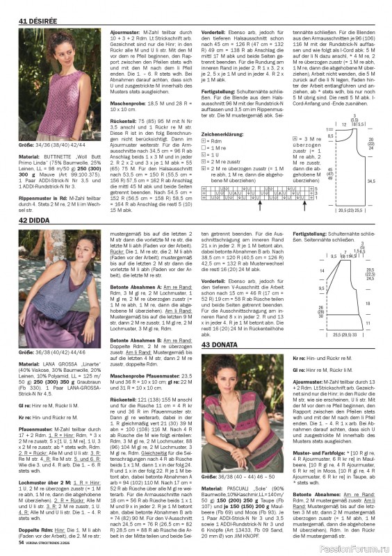 Вязаные модели в журнале «Verena Stricktrends №2 2026»