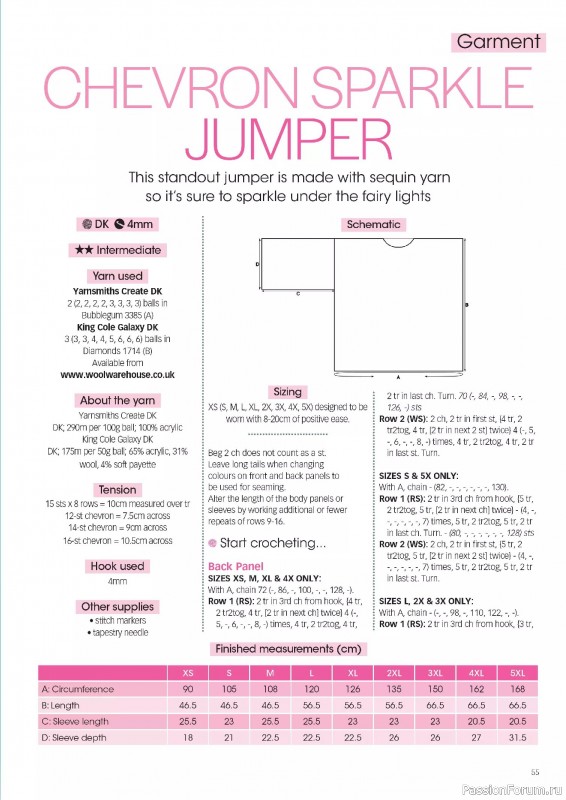 Вязаные проекты крючком в журнале «Crochet Now №127 2025»