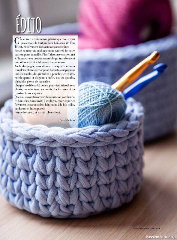 Вязаные проекты крючком в журнале &laquo;Plus Tricot Hors-Serie №7 2026&raquo;