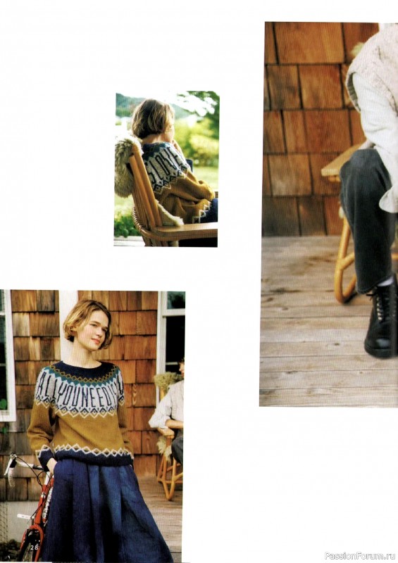 Вязаные проекты в книге &laquo;Amuhibi Meets Rowan&raquo;