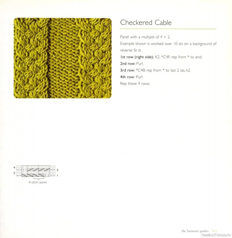 Вязаные проекты в книге &laquo;Cables & Aran Stitches-250 to Knit&raquo;