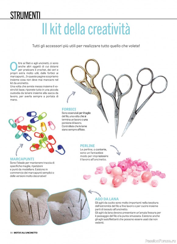 Вязаные проекты в журнале «Motivi all'Uncinetto Borse - Dicembre 2025-Gennnaio 2026»