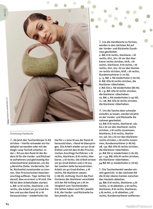 Вязаные проекты в журнале «Selbst Gestrickt №1 2026»