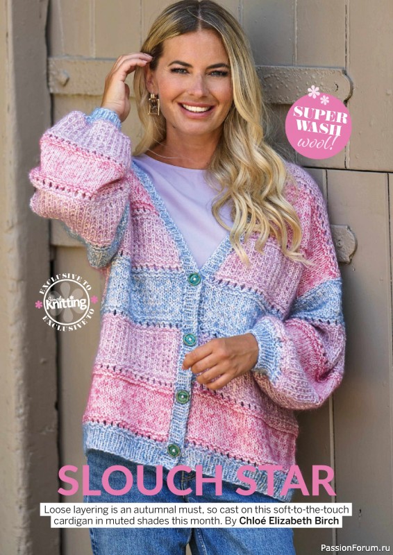 Вязаные проекты в журнале «Simply Knitting №281 2026»
