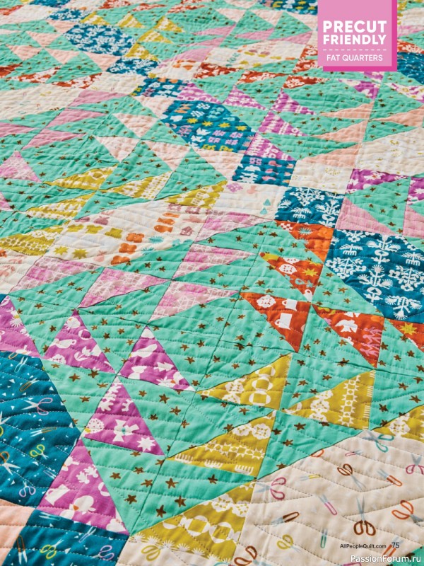 Коллекция проектов для рукодельниц в журнале &laquo;American Patchwork & Quilting №199 2026&raquo;