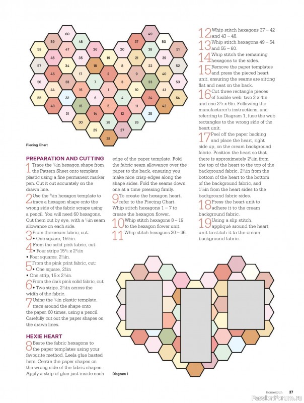 Коллекция проектов для рукодельниц в журнале «Australian Homespun №228 2025»
