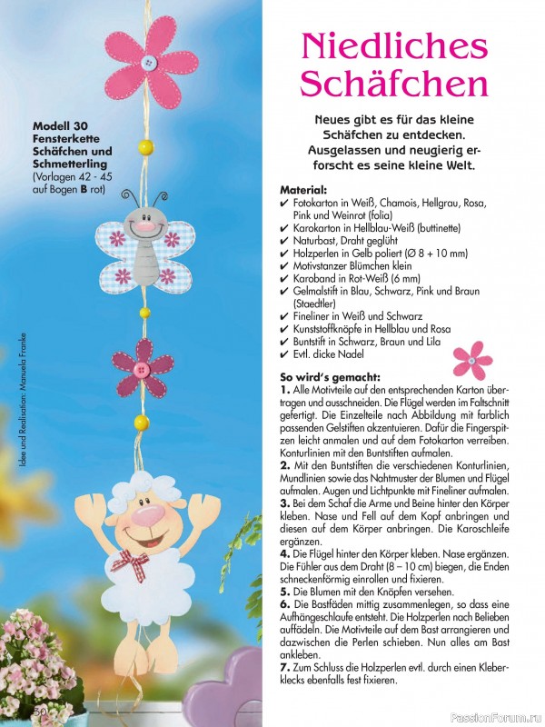 Коллекция проектов для рукодельниц в журнале «Bastel-Ideen №1 2026»