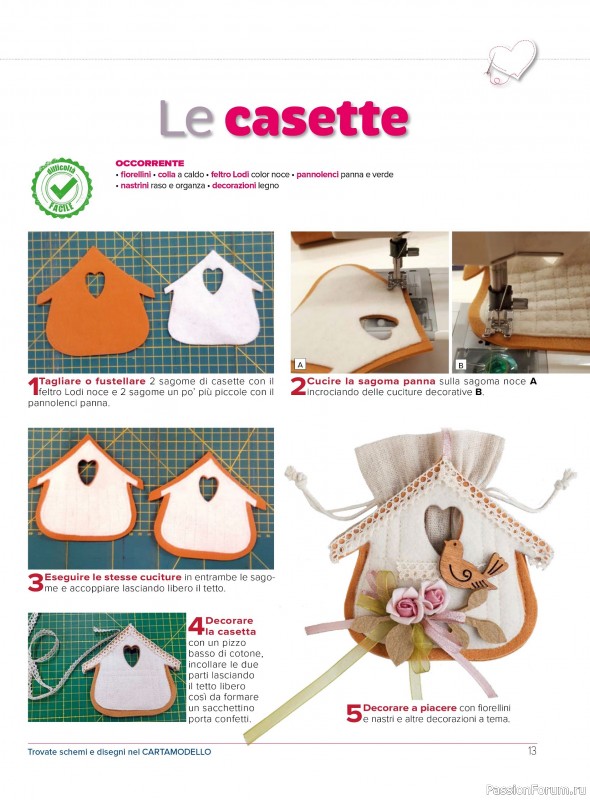 Коллекция проектов для рукодельниц в журнале &laquo;I Love Cucito №69 2026&raquo;