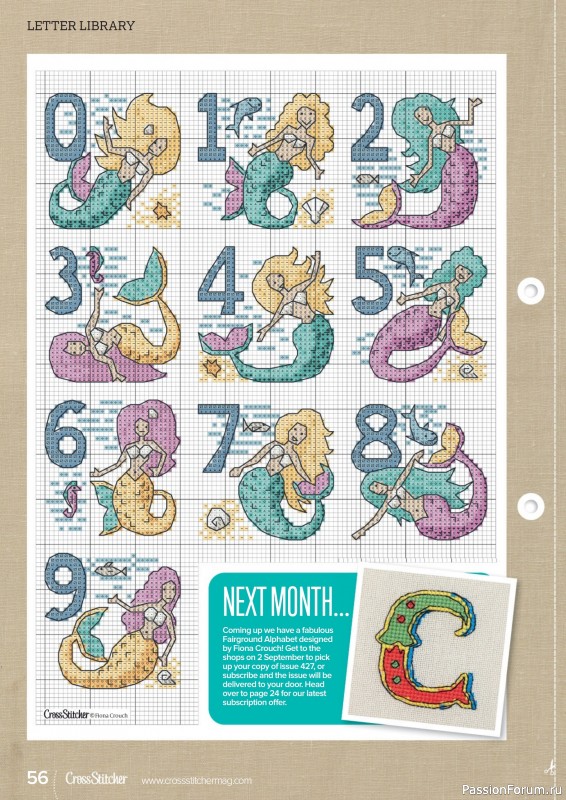 Коллекция вышивки в журнале «CrossStitcher №425 2025»