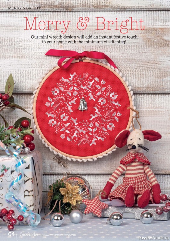 Коллекция вышивки в журнале «CrossStitcher №428 2025»