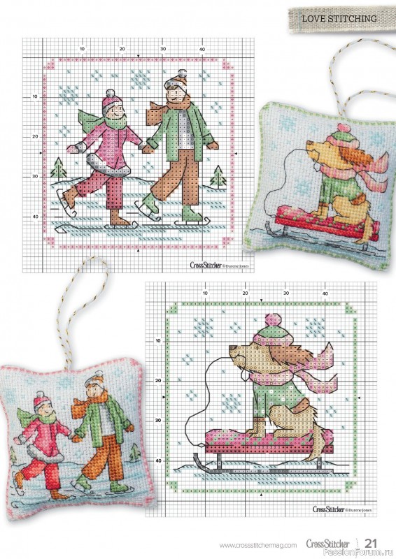 Коллекция вышивки в журнале «CrossStitcher №430 2025»
