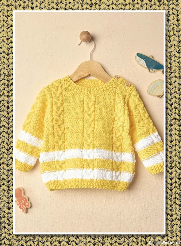 Вязаные модели для детей в журнале &laquo;Piu Maglia Bebe №5 2026&raquo;