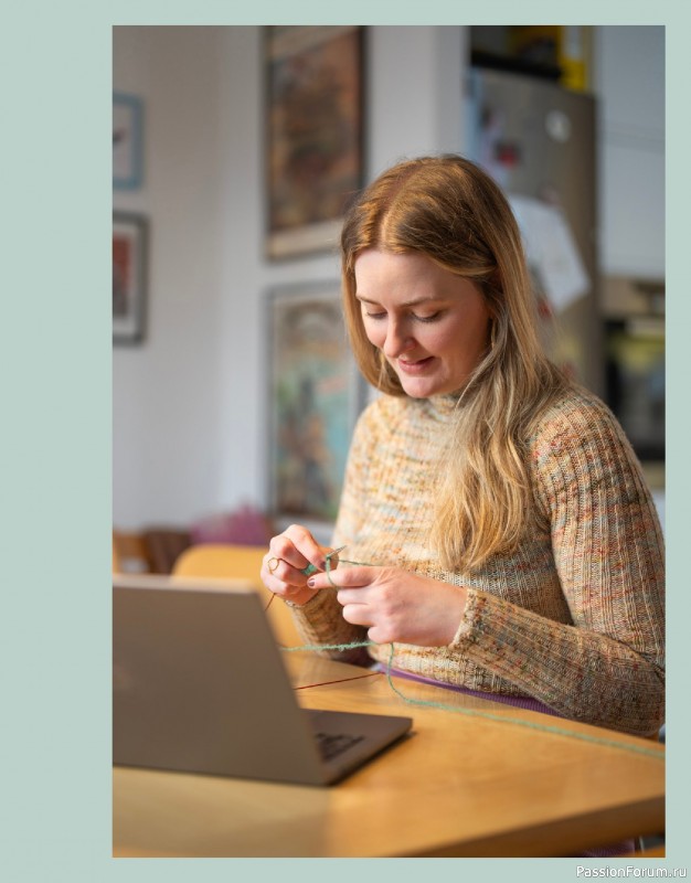 Вязаные модели в журнале «Laine Magazine №24 2025 Spring»