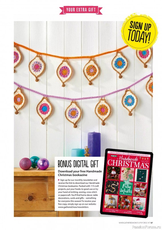 Вязаные проекты крючком в журнале «Simply Crochet №169 2025»