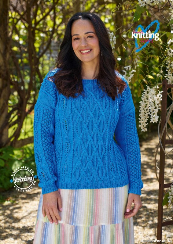 Вязаные проекты крючком в журнале «Simply Knitting №268 2025»