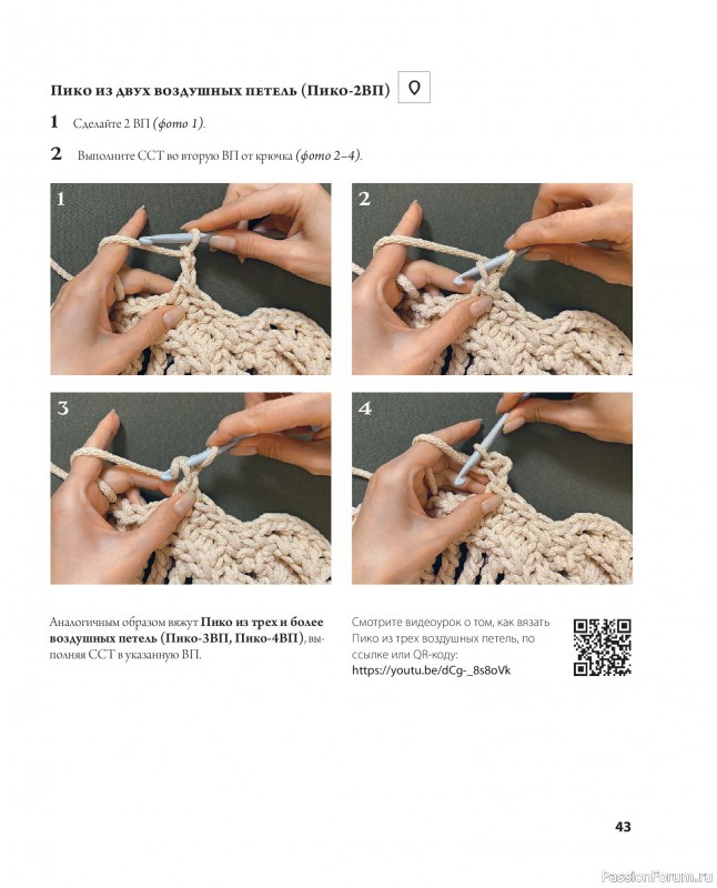 Вязаные проекты в книге &laquo;Ажурное вязание крючком&raquo;