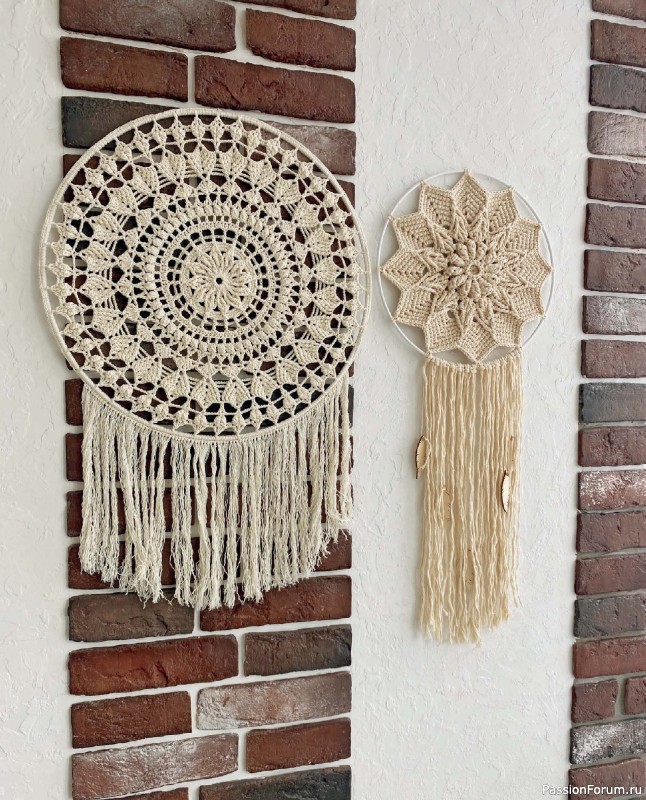 Вязаные проекты в книге «Ажурное вязание крючком». Продолжение