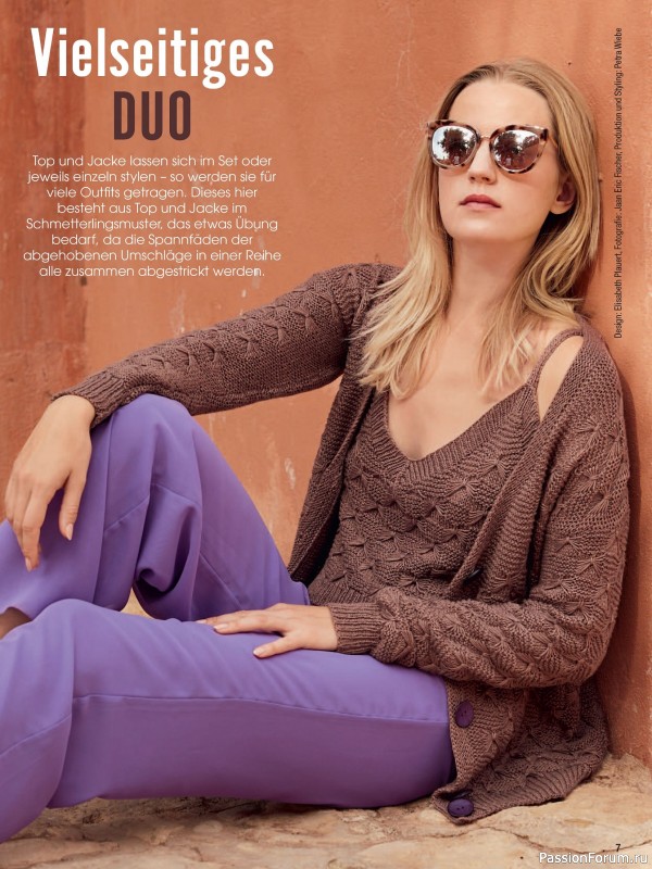 Вязаные проекты в журнале &laquo;Meine Strickmode Sonderheft - MS204 2026&raquo;