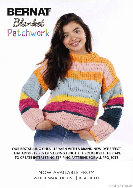 Вязаные проекты в журнале &laquo;Simply Knitting №272 2025&raquo;