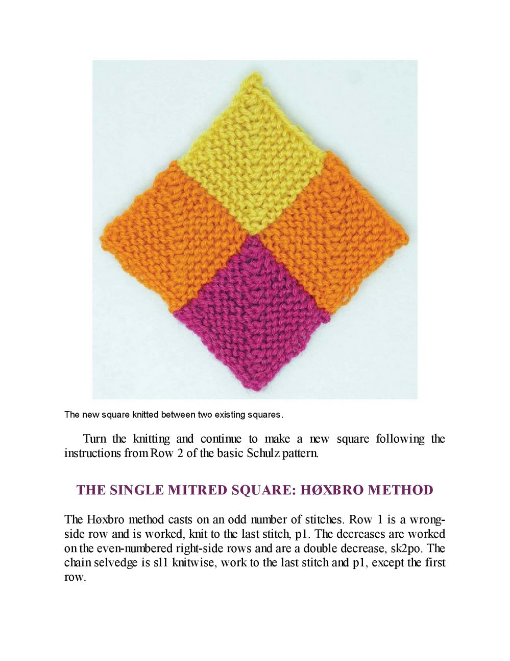 Patchwork Knitting Patchwork Knitting