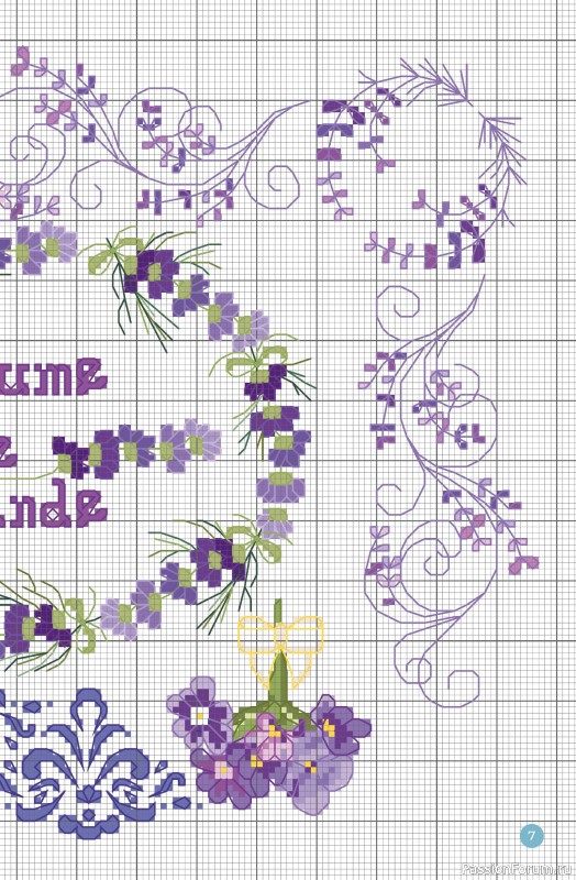 Коллекция проектов для рукодельниц в журнале &laquo;A Punto Croce Fiori - Marzo 2026&raquo;