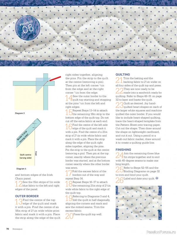 Коллекция проектов для рукодельниц в журнале &laquo;Australian Homespun №230 2026&raquo;