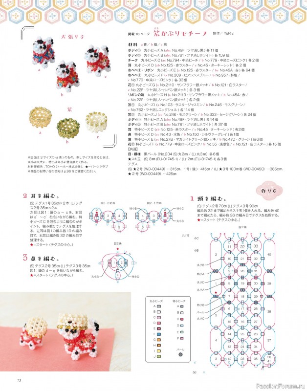 Коллекция проектов для рукодельниц в журнале «Bead friend - Autumn 2025»