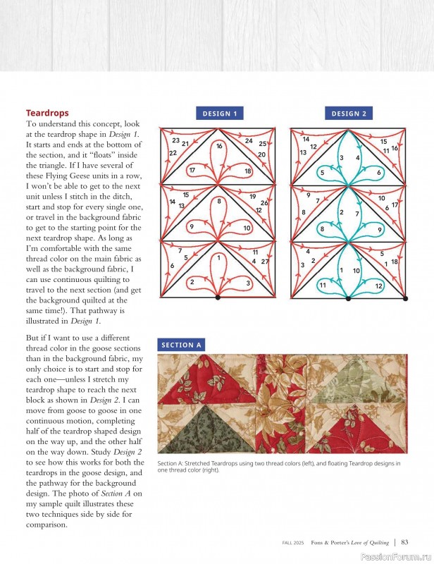 Коллекция проектов для рукодельниц в журнале «Fons & Porter’s Love Of Quilting - Fall 2025»