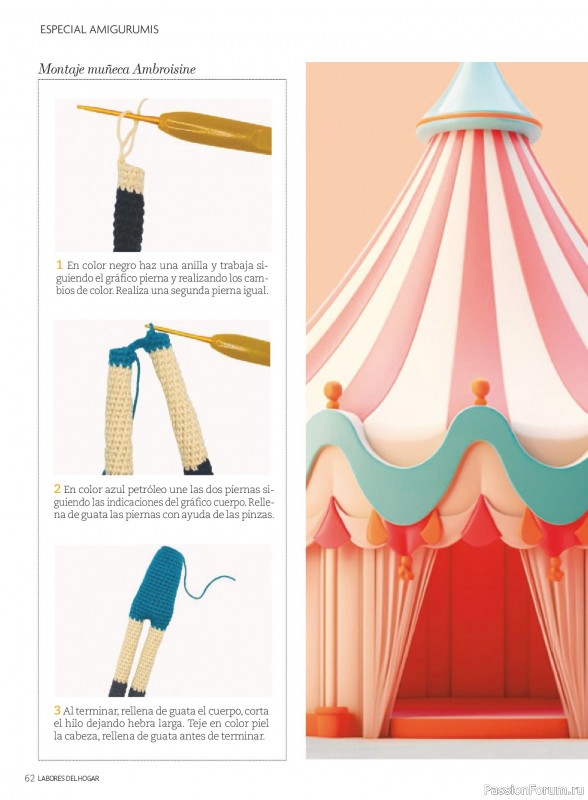 Коллекция проектов для рукодельниц в журнале &laquo;Labores del hogar №796 2026&raquo;