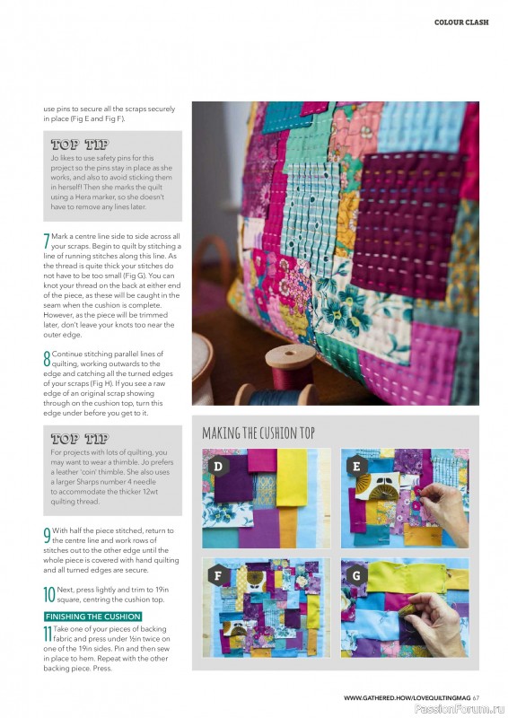 Коллекция проектов для рукодельниц в журнале &laquo;Love Patchwork & Quilting №161 2026&raquo;