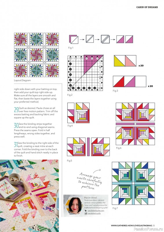 Коллекция проектов для рукодельниц в журнале &laquo;Love Patchwork & Quilting №162 2026&raquo;