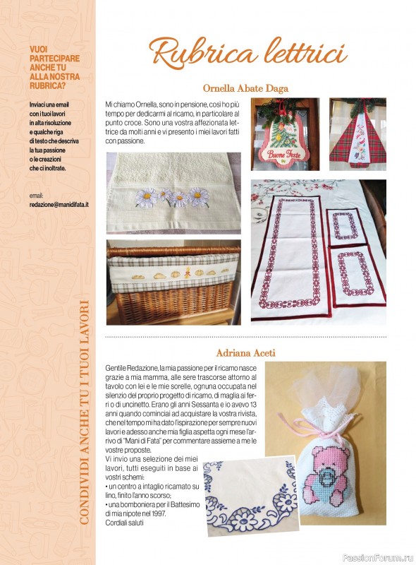 Коллекция проектов для рукодельниц в журнале «Mani di Fata №6 2025»
