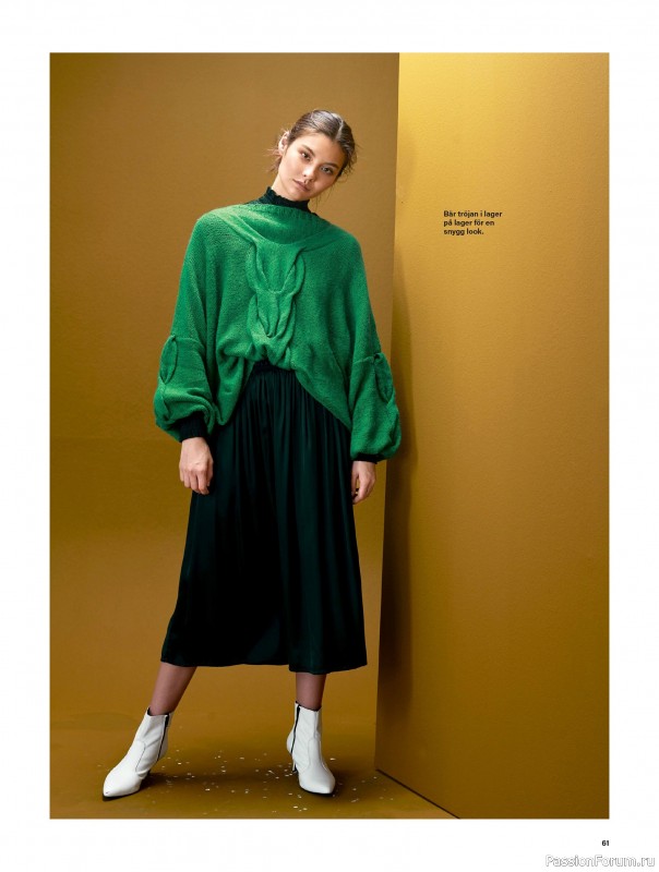 Коллекция проектов для рукодельниц в журнале «Stickat & Sant №6 2025»