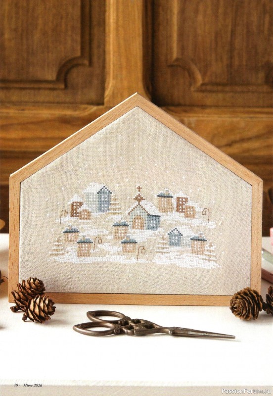 Коллекция вышивки в журнале &laquo;Creation Point de Croix №116 2026&raquo;