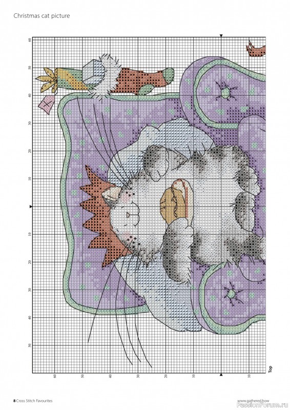 Коллекция вышивки в журнале «Cross Stitch Favourites - Christmas 2025»