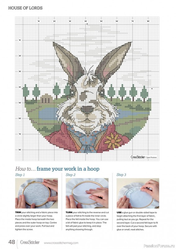 Коллекция вышивки в журнале «CrossStitcher №387 2022»