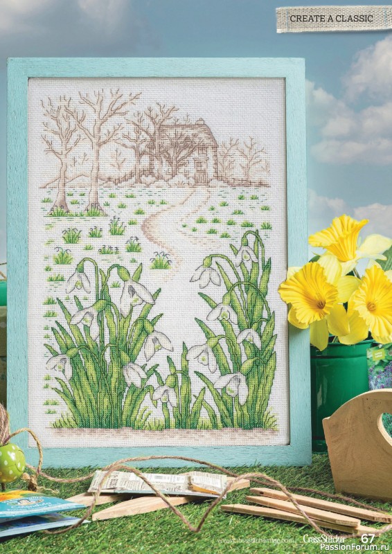 Коллекция вышивки в журнале «CrossStitcher №431 2026»