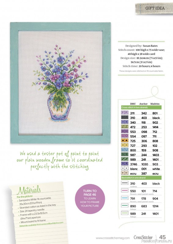 Коллекция вышивки в журнале &laquo;CrossStitcher №433 2026&raquo;