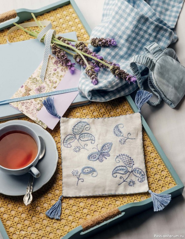 Коллекция вышивки в журнале &laquo;Inspirations №130 2026&raquo;