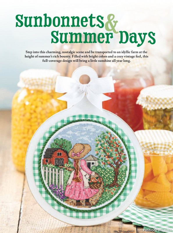 Коллекция вышивки в журнале &laquo;Just CrossStitch - Summer 2026&raquo;