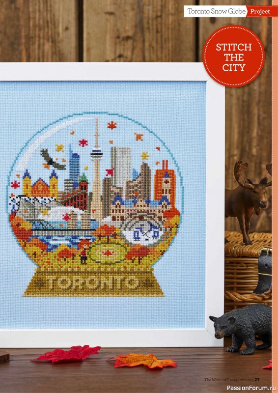 Коллекция вышивки в журнале &laquo;The World of Cross Stitching №377 2026&raquo;