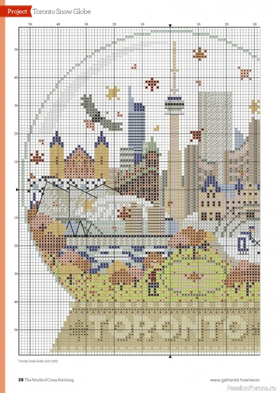Коллекция вышивки в журнале &laquo;The World of Cross Stitching №377 2026&raquo;